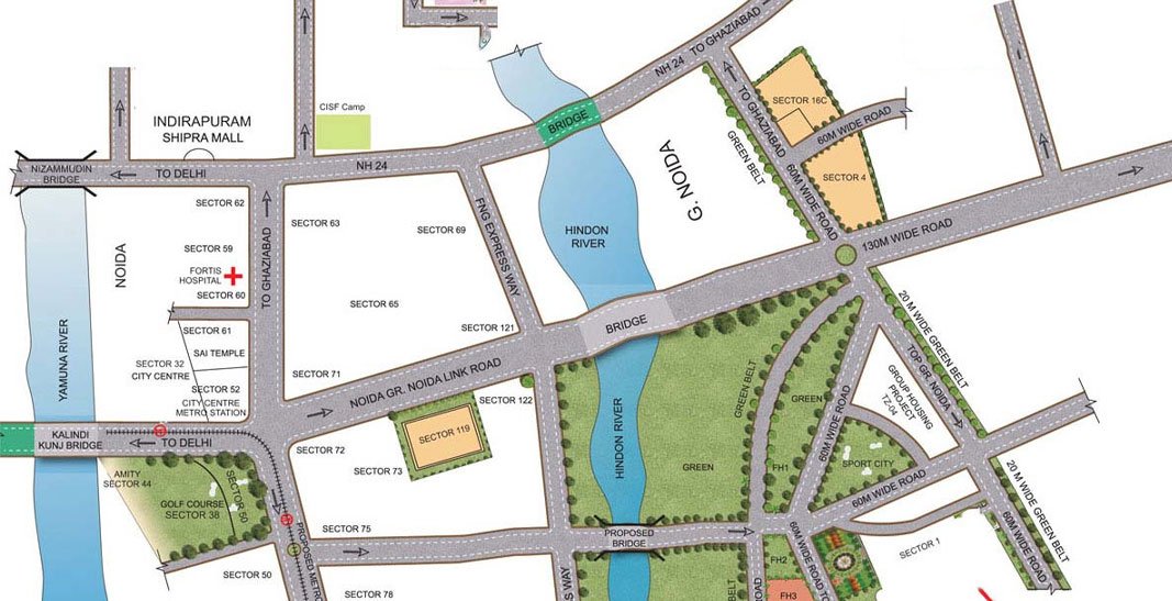 property map